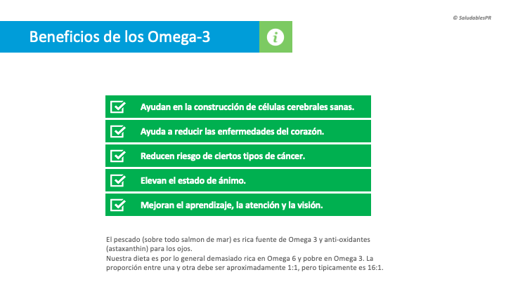 6NU22 Beneficios de Omega 3